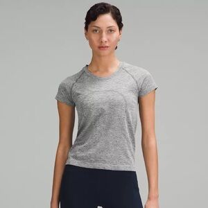Lululemon Swiftly Tech Race Length Short Sleeve Top - Gray